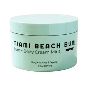 Miami Beach Bum Bum + Body Cream Mint 180ml/6oz